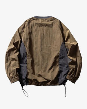 AIMATARGET Color Block Long Sleeve Over Jacket , - Streetwear Jacket - Slick Street