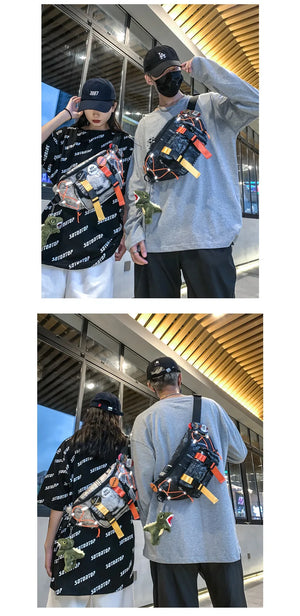 All Purpose Tie-Die Waist Bag , - Streetwear Bag - Slick Street
