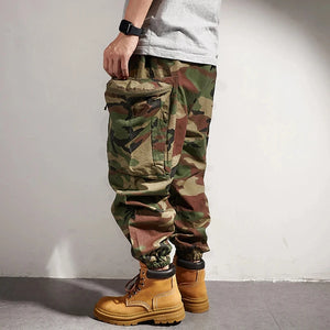 Camouflage MP21 Tactical Cargo Pants ,  - Streetwear Pants - Slick Street