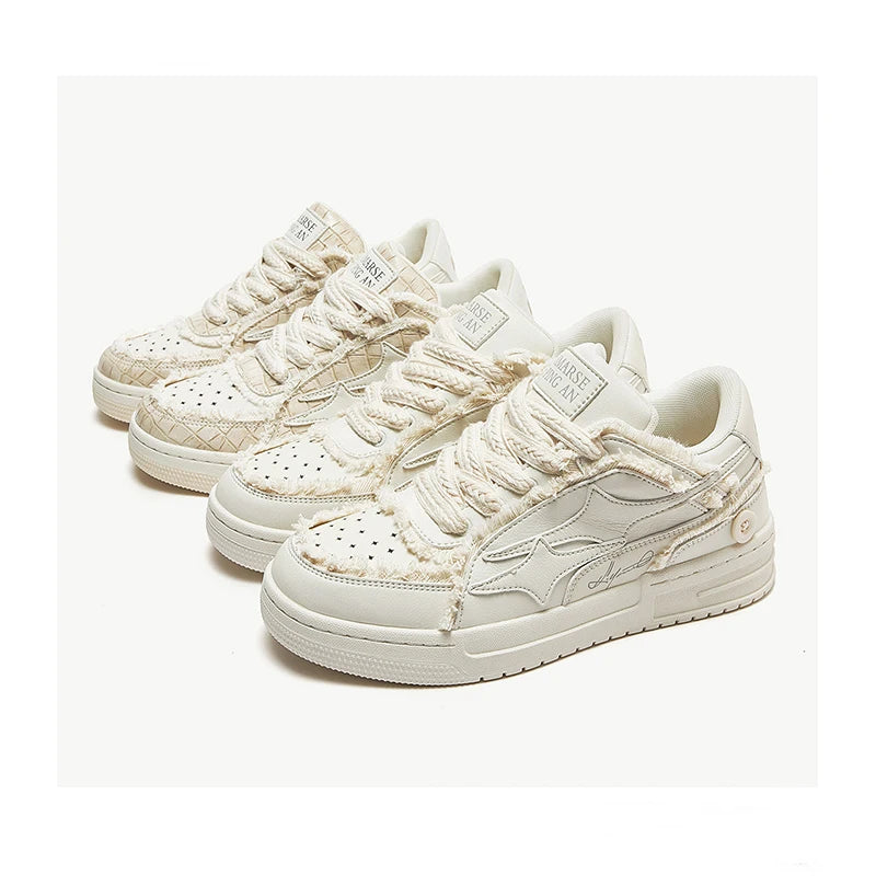 Casual SP1 Board Shoes - Off White ,  - Streetwear Footwear - Slick Street