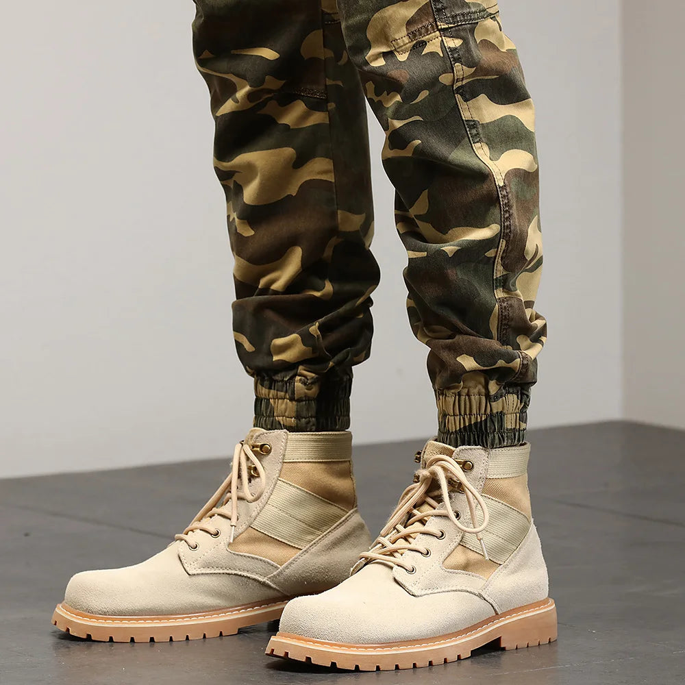 Drawstring Combat Military Cargo Pants ,  - Streetwear Pants - Slick Street
