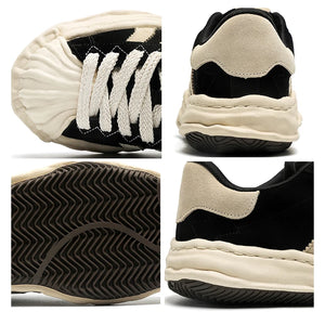 SP1 Striped Board Sneakers , - Streetwear Shoes - Slick Street