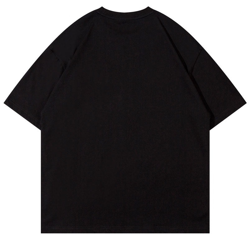 Ghost & The Boy With Heart Graphic T-Shirt , - Streetwear T-Shirts - Slick Street