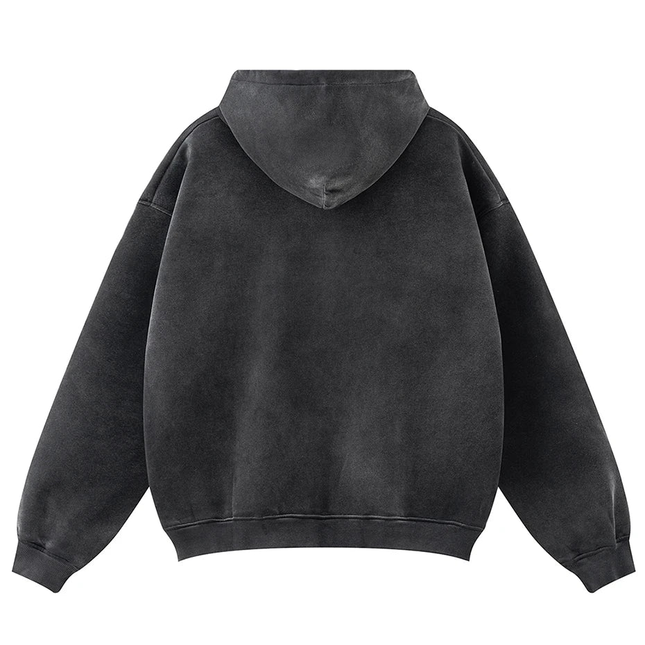Crucifix Cross Graphic Pullover Hoodie , - Streetwear Hoodie - Slick Street