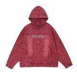Vegorrs Garment Pullover Hoodie Red, XS - Streetwear Hoodie - Slick Street