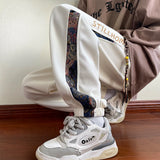 SH23 Korean Style Joggers Beige, XXS - Streetwear Joggers - Slick Street