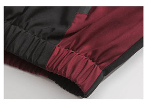 Heart Patchwork Zipper Bomber Jacket ,  - Streetwear Jacket - Slick Street