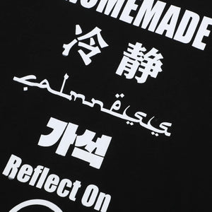 HOMEMADE Y2K O-Neck Collar T-Shirt , - Streetwear T-Shirts - Slick Street