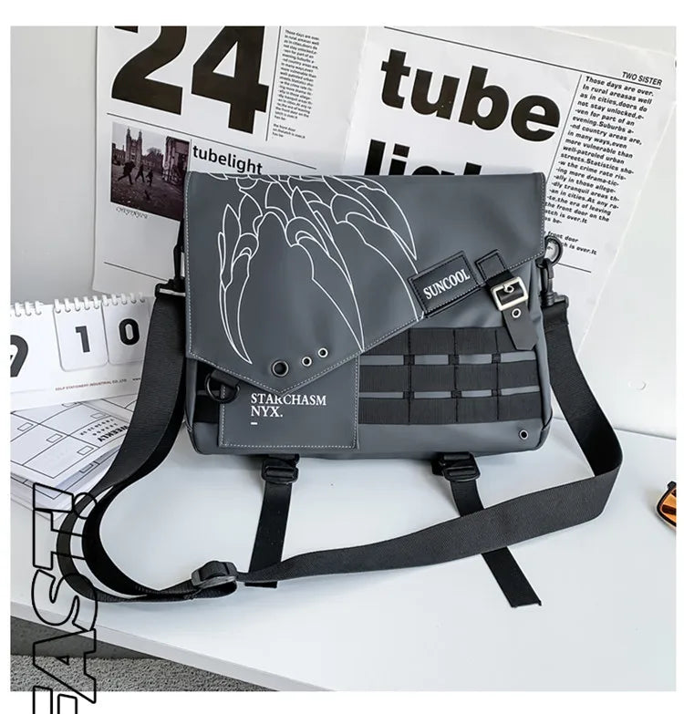 Single Shoulder Multifunctional Bag , - Streetwear Bag - Slick Street