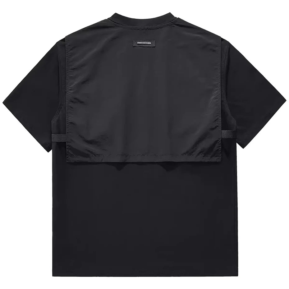 Tech Half Vest T-Shirt , - Streetwear T-Shirt - Slick Street