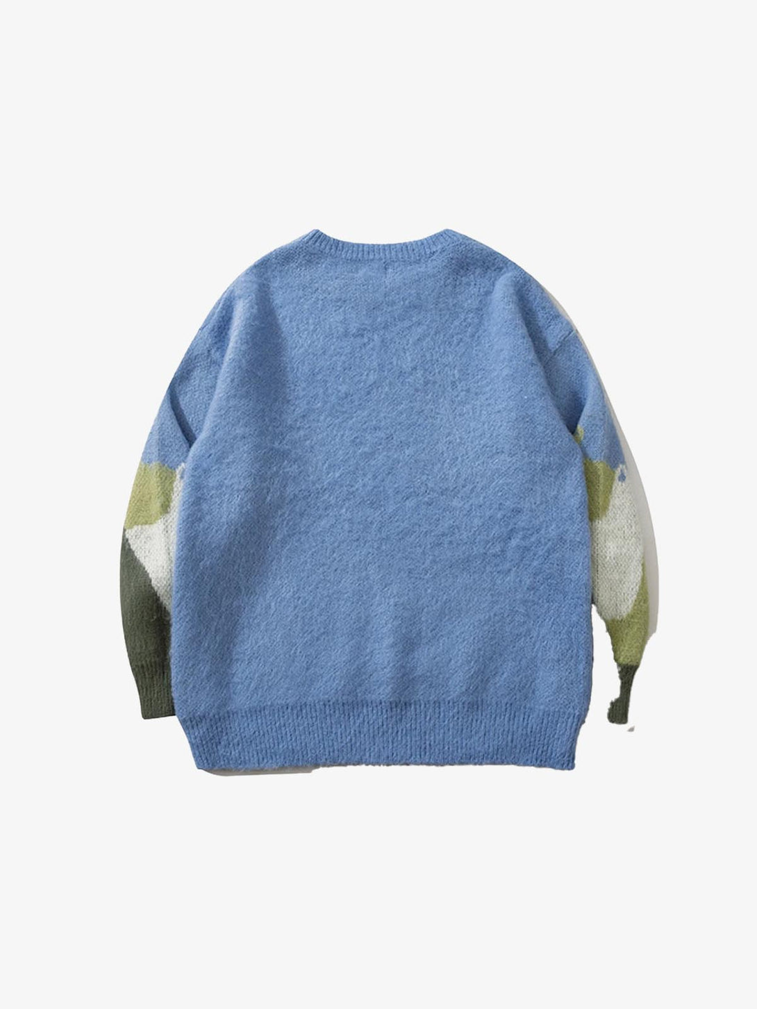 Cat Graphic Knitted Sweater , - Streetwear Sweatshirts - Slick Street