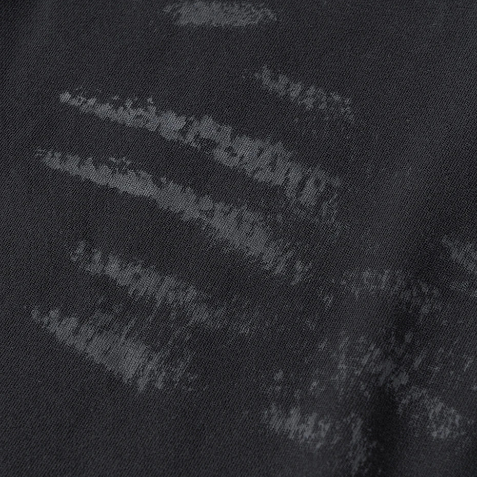 Coal Black Striped Sleeves Hoodie , - Streetwear Hoodie - Slick Street