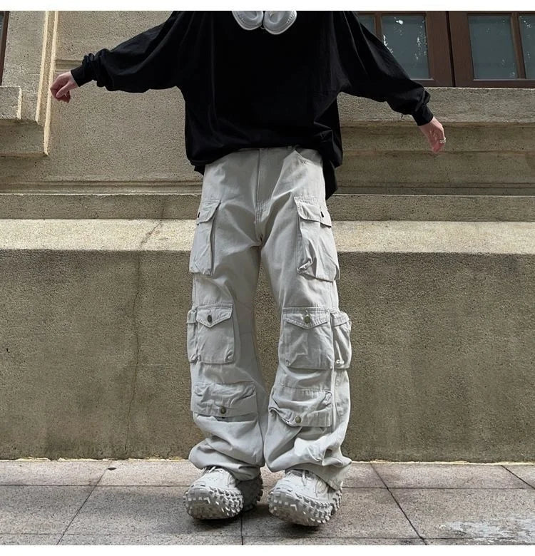 MA99 Cargo Pants , - Streetwear Cargo Pants - Slick Street