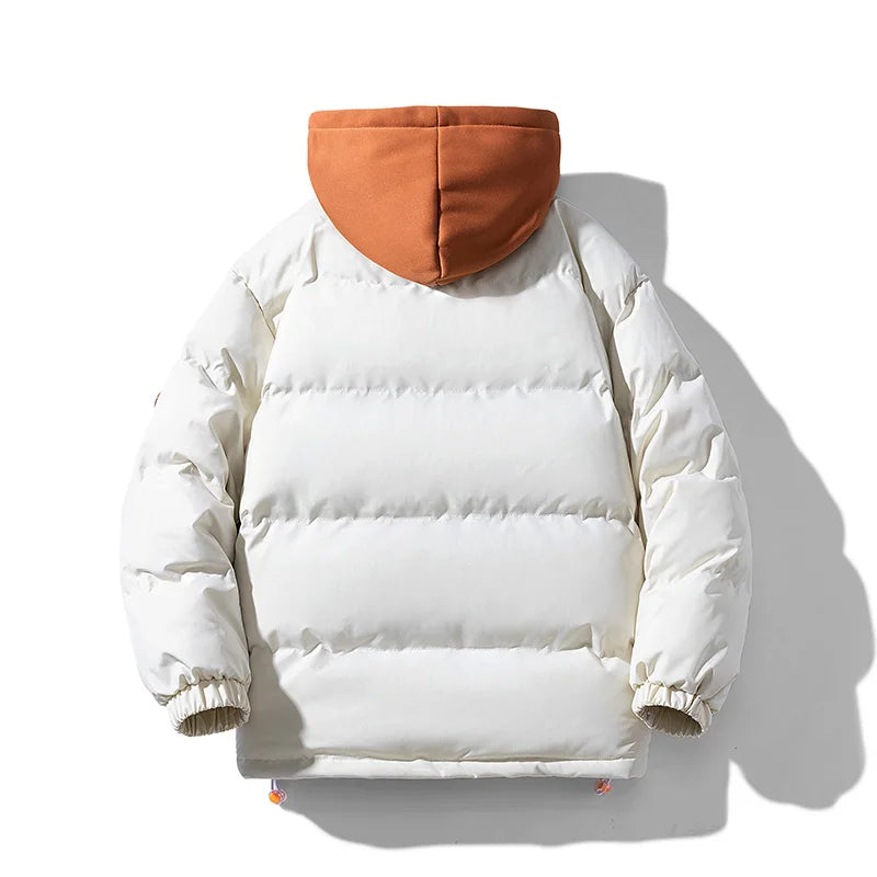 Two Tone Elegant Padded Jacket ,  - Streetwear Jacket - Slick Street