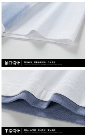 Falling Star Short Sleeves Loose T-Shirt , - Streetwear T-Shirts - Slick Street