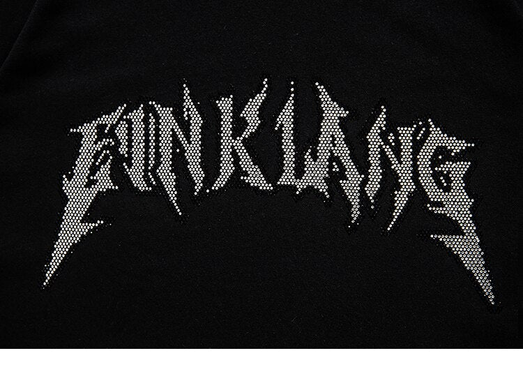 FUNKLANG Logo Casual T-Shirt , - Streetwear T-Shirts - Slick Street