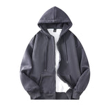 Drawstring Loose Fit Hoodie Dark Grey, XS - Streetwear Hoodie - Slick Street
