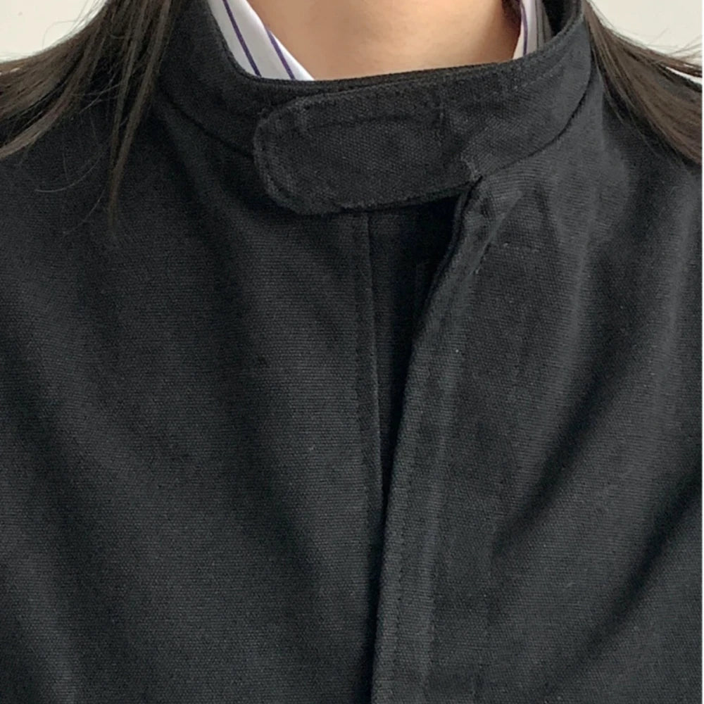 Plain Color Cropped Jacket , - Streetwear Jacket - Slick Street