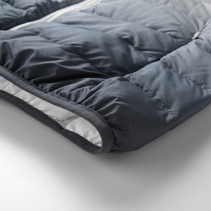 Duplex Ombre Ultra Light Puffer Jacket ,  - Streetwear Jacket - Slick Street