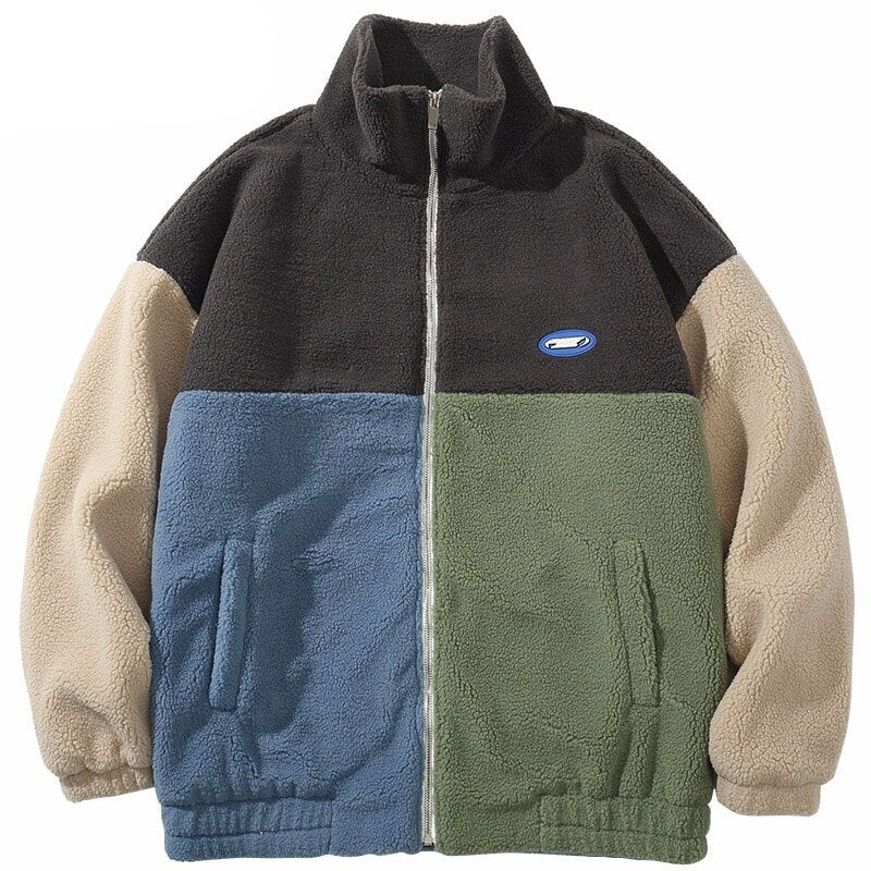 Color4 Furry Jacket ,  - Streetwear Jacket - Slick Street