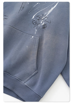 Crucifix Cross Graphic Pullover Hoodie , - Streetwear Hoodie - Slick Street