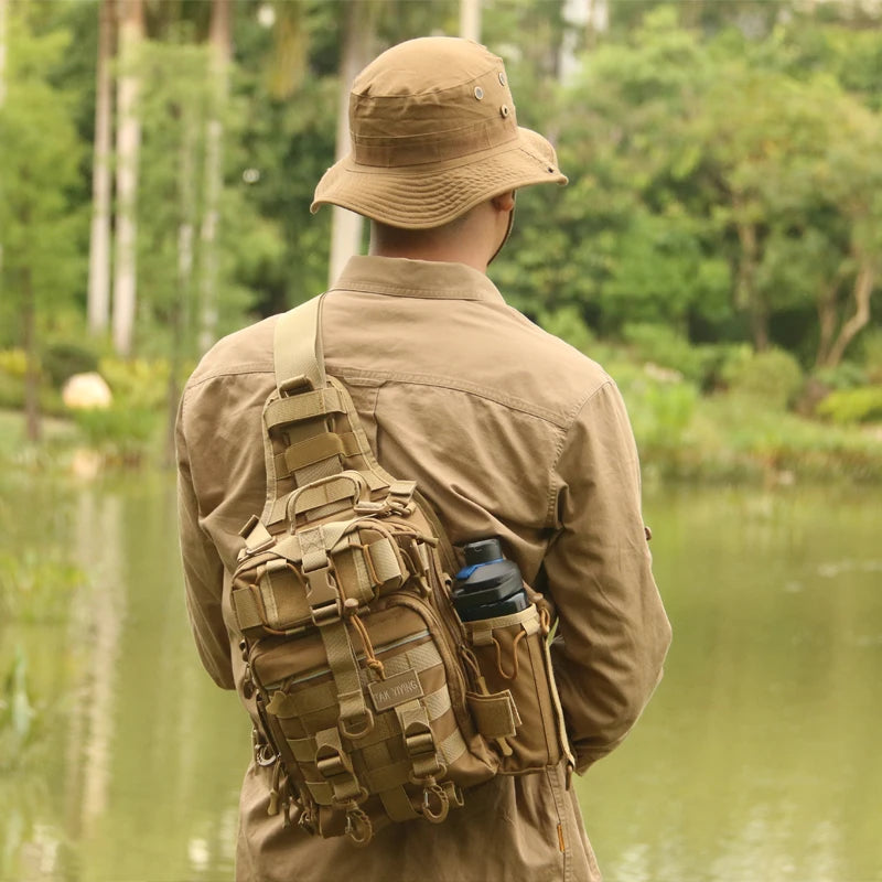 Multi Buckles Style Crossbody Bag , - Streetwear Bag - Slick Street