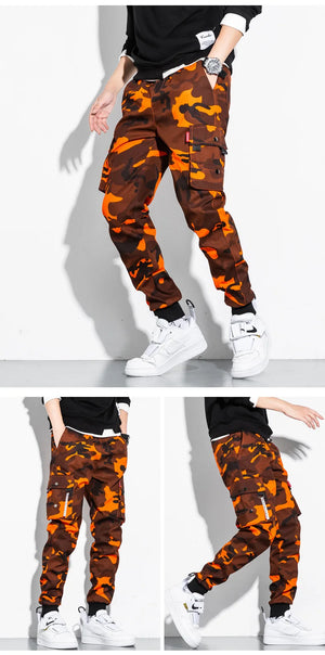 CR3 Camouflage Cargo Pants ,  - Streetwear Pants - Slick Street