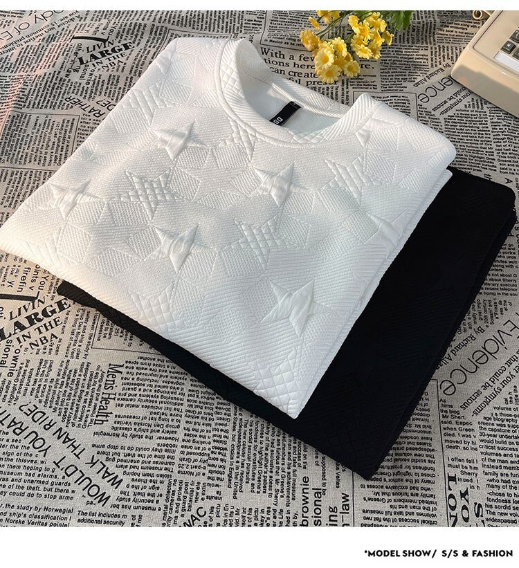 Youth Club Star Foaming Knitted T-Shirts , - Streetwear T-Shirts - Slick Street