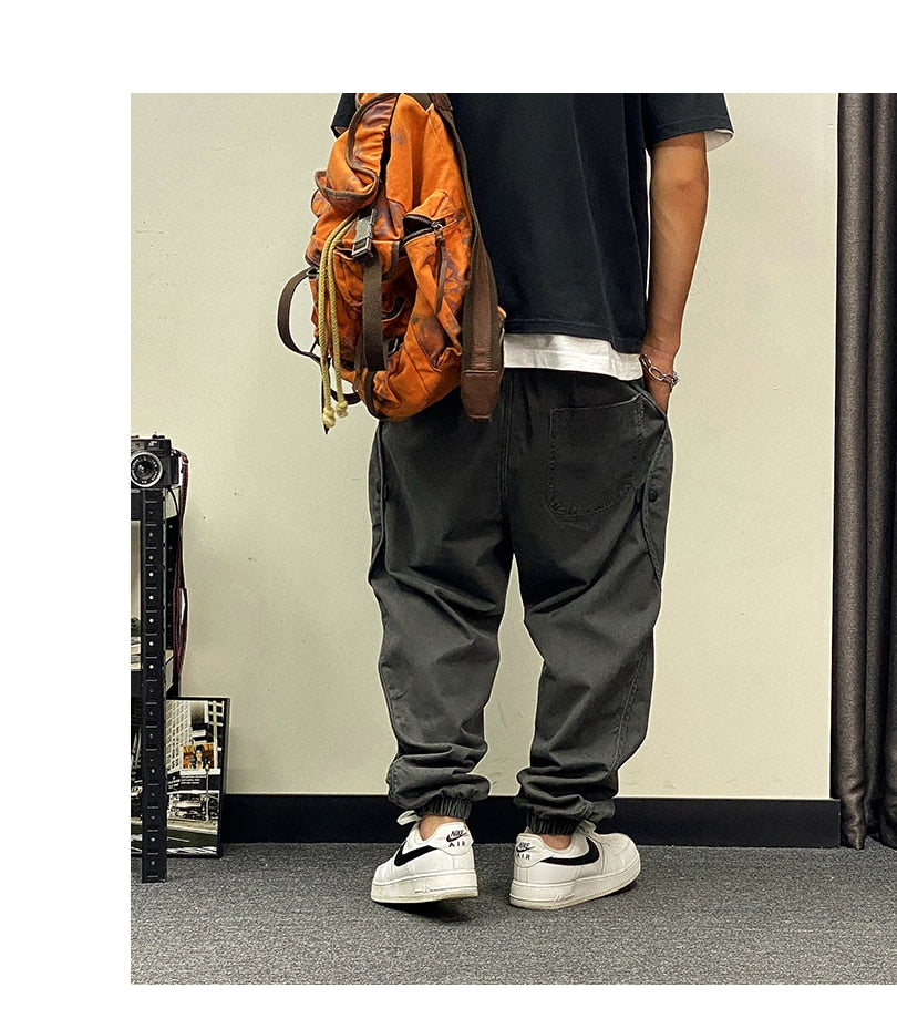 Harem Style Baggy Pants ,  - Streetwear Pants - Slick Street