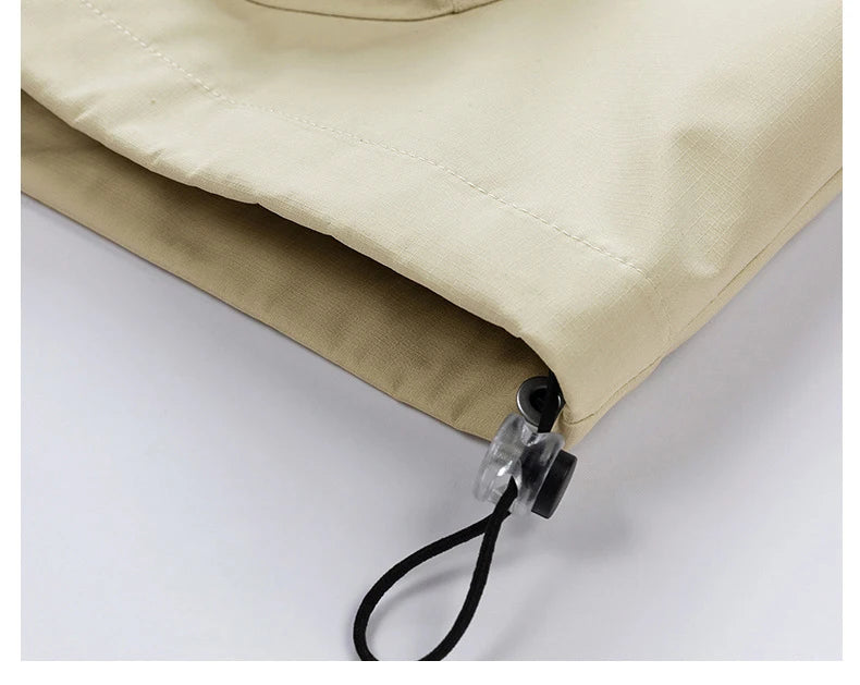 Windbreaker Half Zipper Hiking  Jacket ,  - Streetwear Jacket - Slick Street