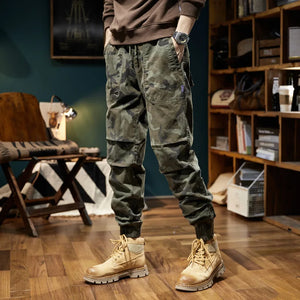 Tactical Camo VA23 Pants 28, Army Green - Streetwear Pants - Slick Street
