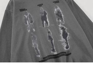 Men's Blurry Shadow Hoodie ,  - Streetwear Hoodie - Slick Street