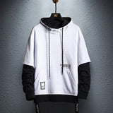 GV Classic Hoodie White, S - Streetwear Hoodie - Slick Street