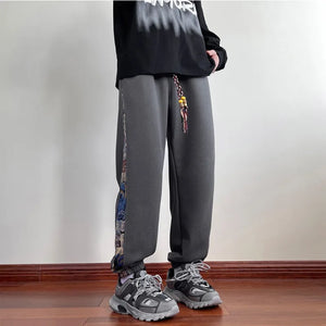 SH23 Korean Style Joggers ,  - Streetwear Joggers - Slick Street