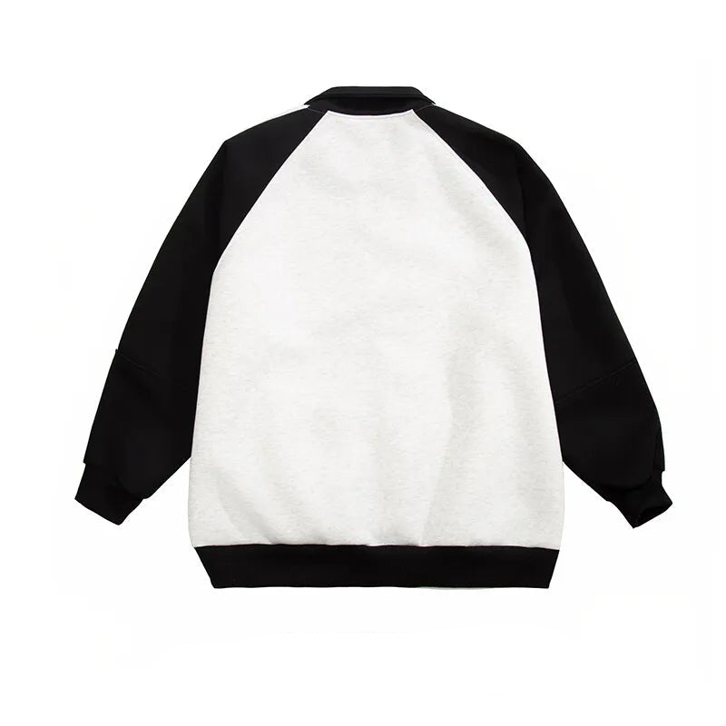 Color Block Striped Sports Jacket , - Streetwear Jacket - Slick Street