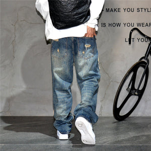 Indigo 26 Blue Distressed Jeans ,  - Streetwear Jeans - Slick Street