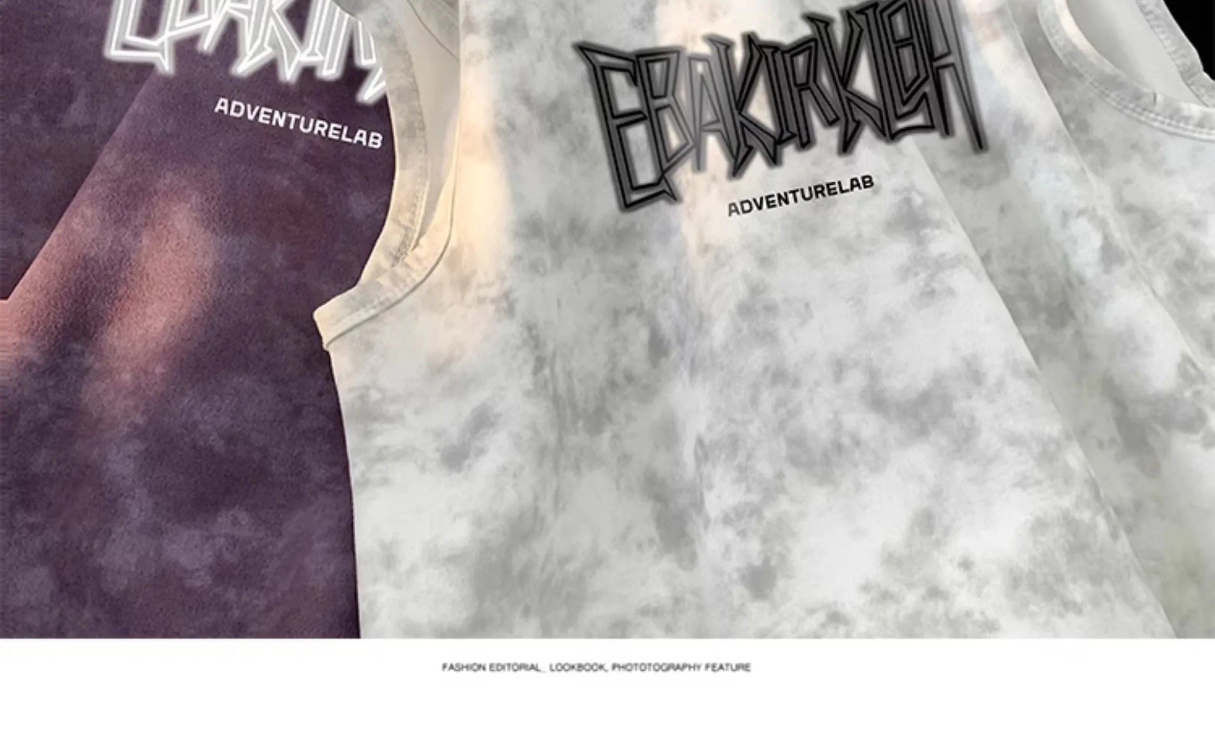 EBAK Tie-dye Sleeveless T-Shirt , - Streetwear T-Shirts - Slick Street