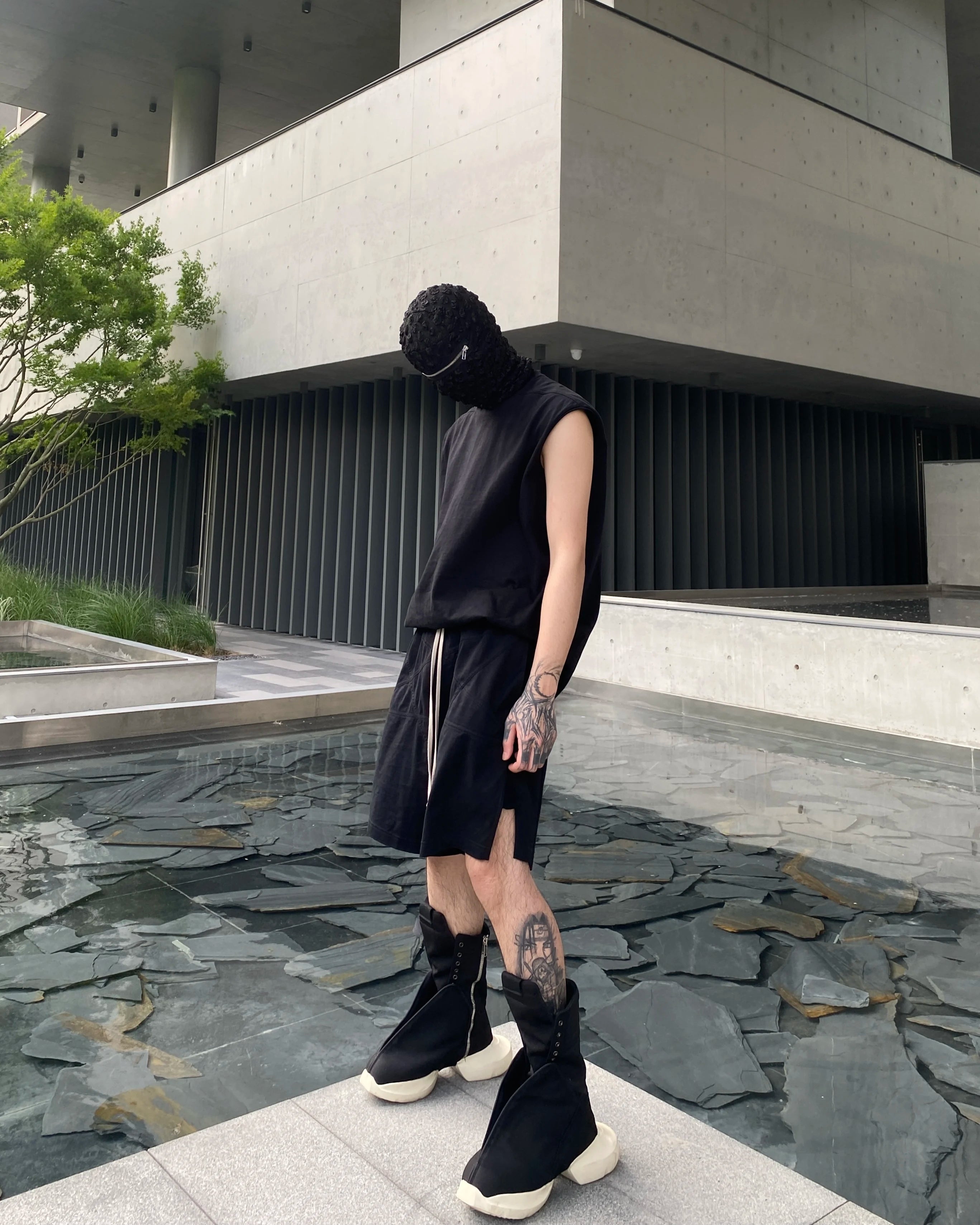 Full Face Mask Zipper Style Monkey Cap , - Streetwear Cap - Slick Street