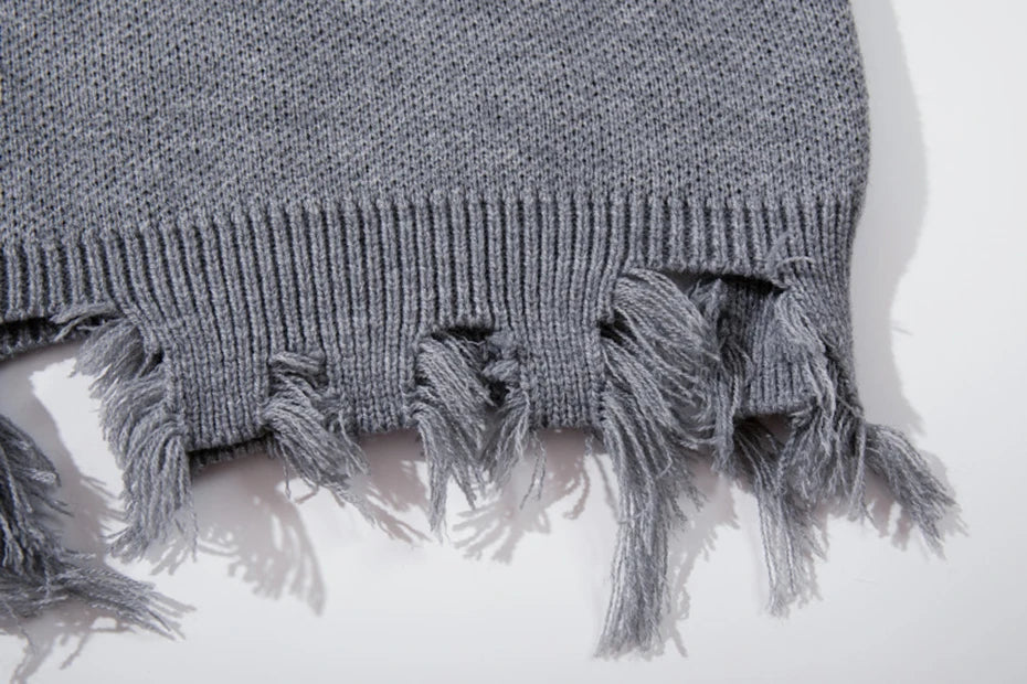 RA Distressed Sweatshirt , - Streetwear Sweatshirts - Slick Street