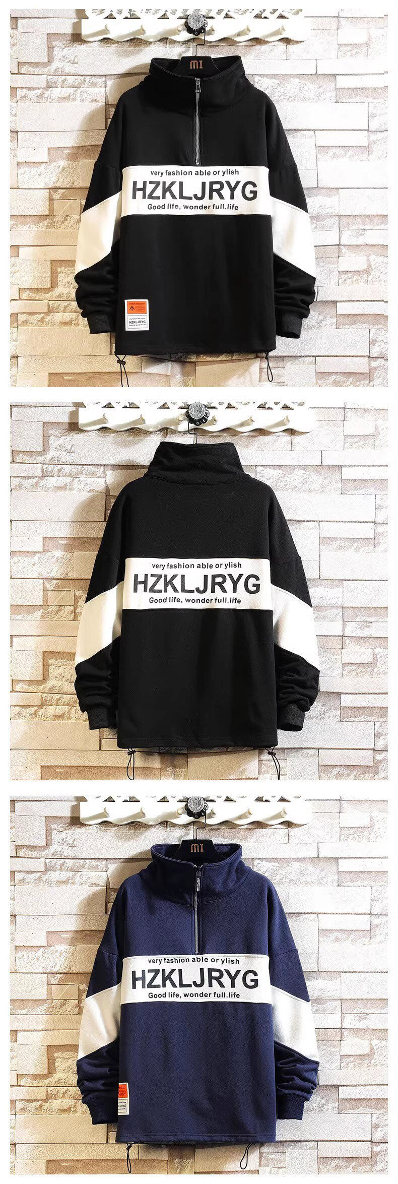 Good Life, Wonderful Life Gym Style Hoodie ,  - Streetwear Hoodie - Slick Street