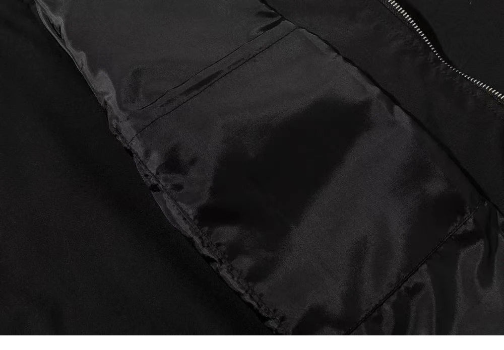 Plain Color With Kangaroo Pocket Jacket ,  - Streetwear Jacket - Slick Street