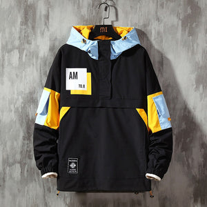 AM TO 8 Jacket Black, S - Streetwear Jacket - Slick Street