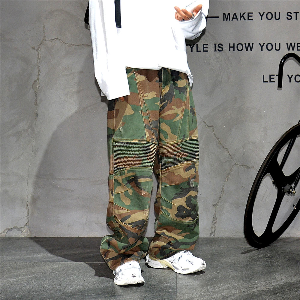 MA2 Camo Pants , - Streetwear Pants - Slick Street