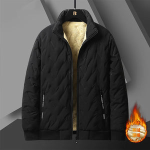 Dark Color Elastic Waist Jacket , - Streetwear Jacket - Slick Street