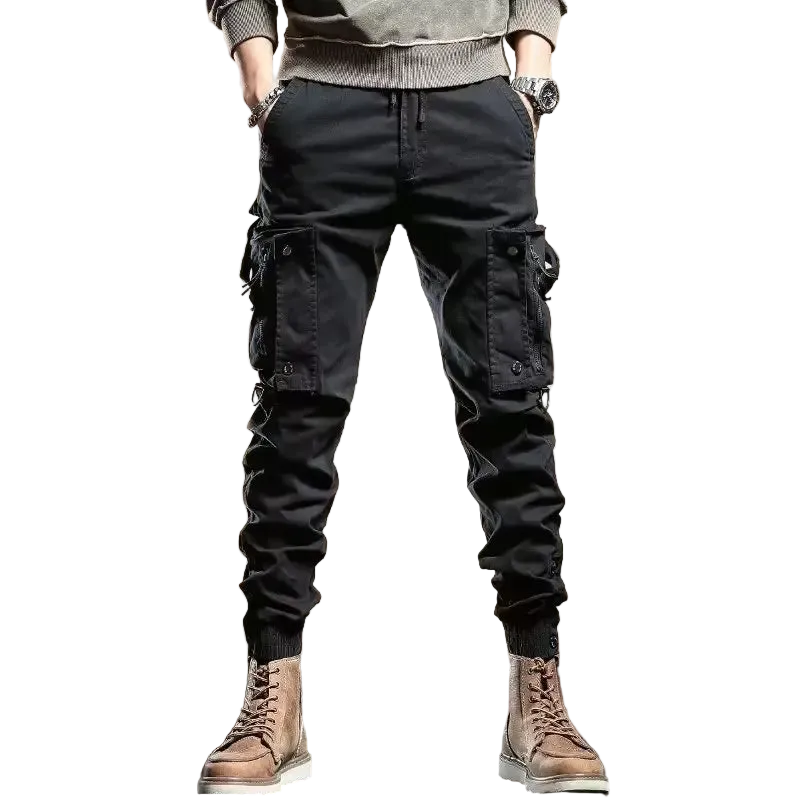 Tactical Slim Cargo Pants , - Streetwear Pants - Slick Street
