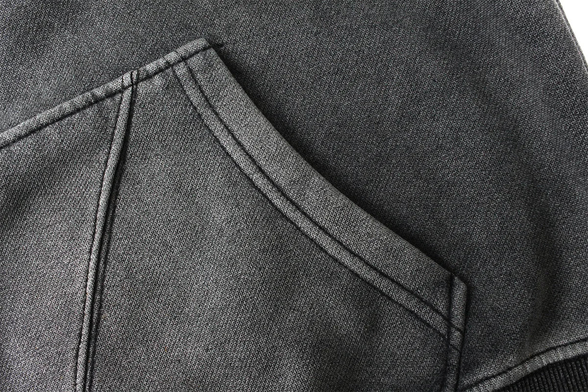 Monkey Cap Zipper Hoodie , - Streetwear Hoodie - Slick Street