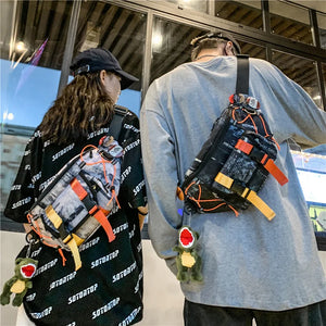 All Purpose Tie-Die Waist Bag , - Streetwear Bag - Slick Street