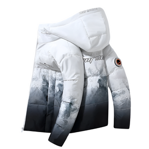 DQ Gradient Puffer Jacket , - Streetwear Jacket - Slick Street