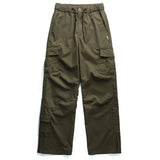 Ankle Zipper Style Cargo Pants Army green, XS - Streetwear Pants - Slick Street