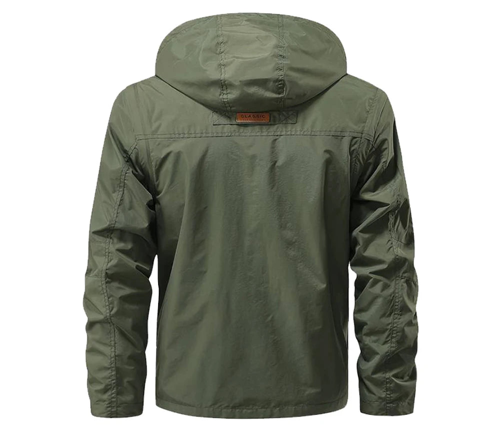 Detachable 'V23' Hooded Ski Jacket , - Streetwear - Slick Street